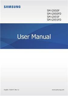 Samsung Galaxy S8 manual. Smartphone Instructions.